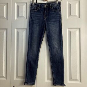 Skinny Distressed Robson Silver Jeans